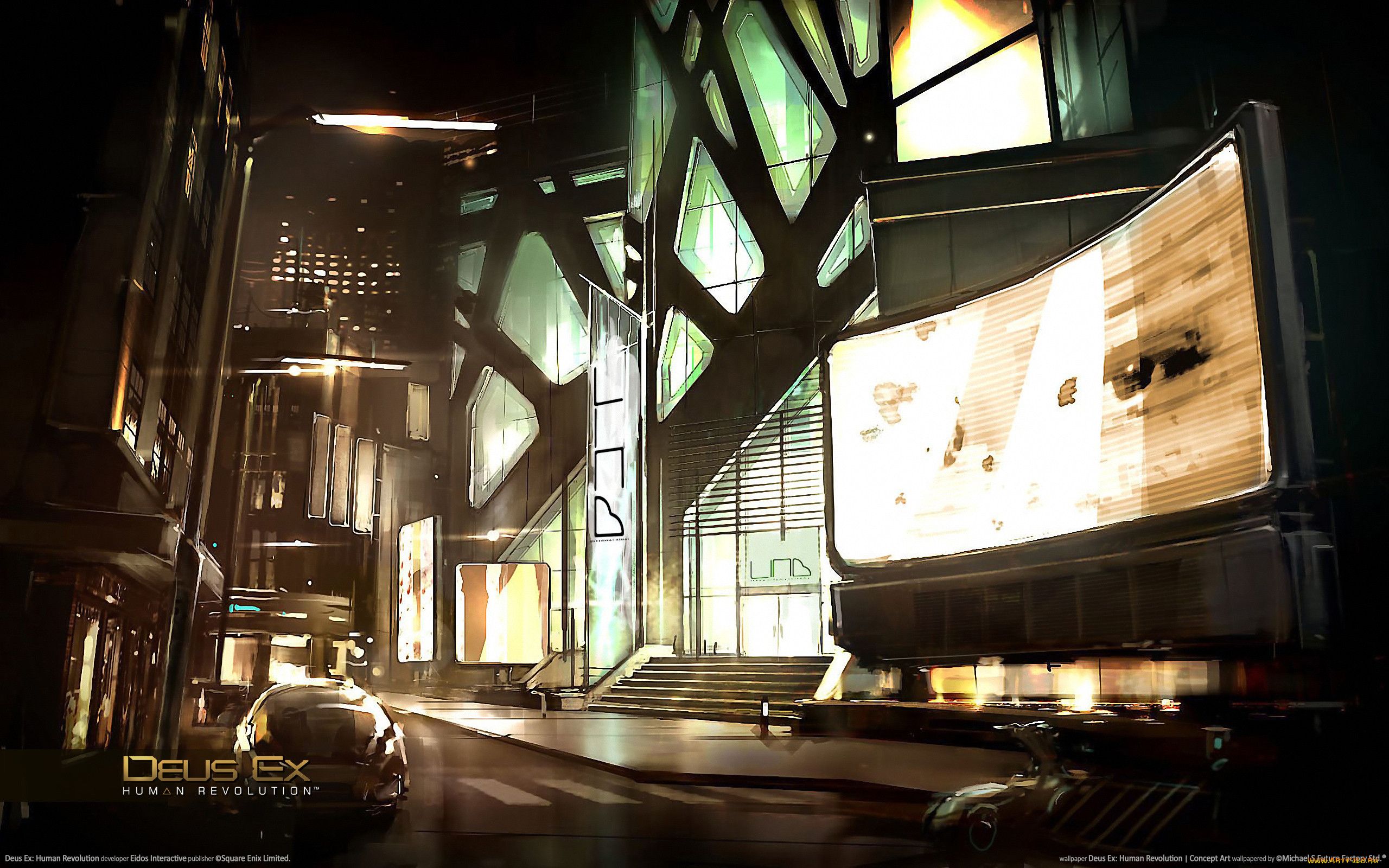 deus, ex, human, revolution, concept, art, , 
